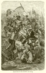 Irruption of the Saxons