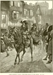 James Entering Dublin after the Battle of the Boyne
