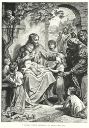 Jesus Christ and the children