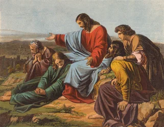 Jesus Christ weeping over Jerusalem