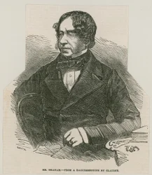 John Braham, singer; from a daguerreotype by Claudet