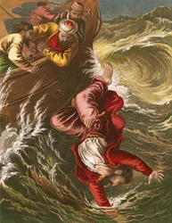 Jonah Cast into the Sea