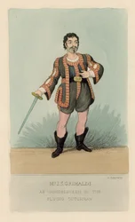 Joseph Grimaldi as Vanderdecken in The Flying Dutchman