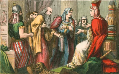 Joseph before Pharaoh