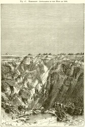 Kimberley: Appearance of the Mine in 1880