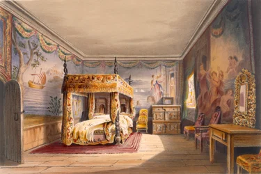 King Charles Room, Cotehele House, c.1830-40