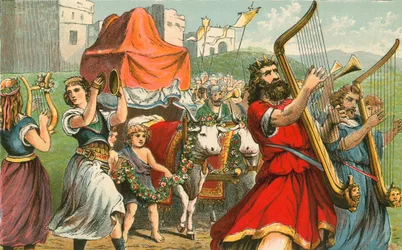 King David Fetching the Ark of the Covenant