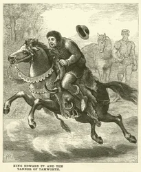 King Edward IV and the Tanner of Tamworth (engraving)