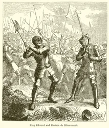 King Edward and Eustace de Ribeaumont