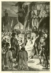 King Edward orders the Burgesses for execution