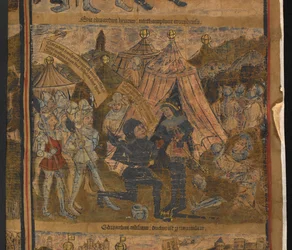 King Henry VI Taken Captive After the Battle of Northampton