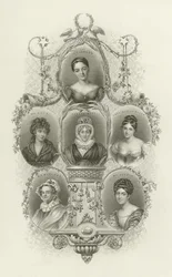L. E. Landon, Mrs. Opie, Hannah More, Lady Blessington, M. R. Mitford, Mrs. Norton