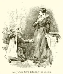 Lady Jane Grey Refusing the Crown