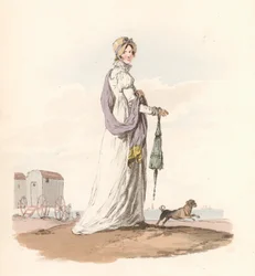 Lady in Her Summer Dress