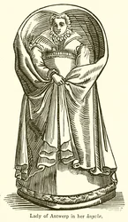 Lady of Antwerp in her Huycke