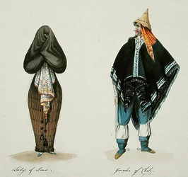 Lady of Lima and Gaucho of Chile