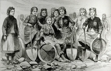 Lancashire Pit-Brow Women, from 
