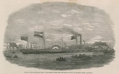 Launch of the Iron Steam Yacht Faid Gihaad