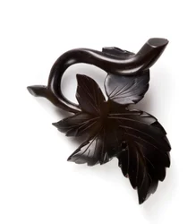 Leaf-shaped brooch, c.1860s