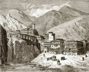 Lesghian Village of Begitta