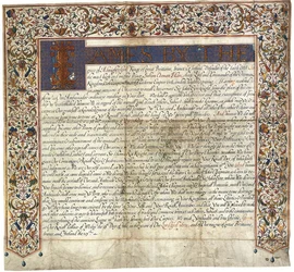 Letter to Sultan Osman Han from King James VI & I