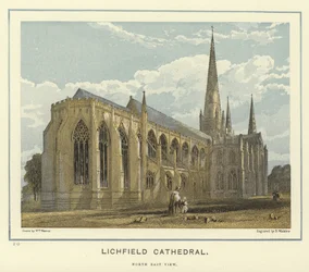 Lichfield Cathedral, North East View