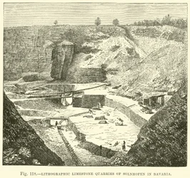 Lithographic Limestone Quarries of Solnhofen in Bavaria