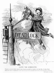 Lloyd the Lubricator, from Punch Magazine, November 13, 1907