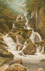 Lodore Falls--Derwentwater