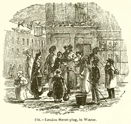 London Street-Plug, in Winter