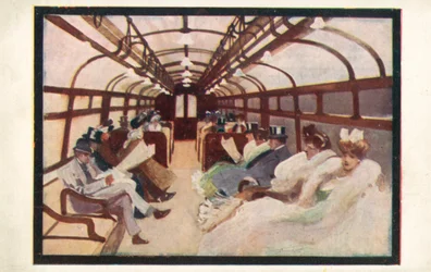 London Underground passengers on the Bakerloo and Piccadilly Lines