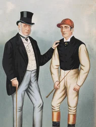 Lord Falmouth and Fred Archer