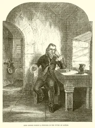 Lord George Gordon a Prisoner in the Tower of London