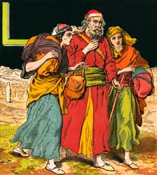 Lot with His Wife and Daughters