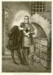 Louis XI Visiting Cardinal Balue in the Iron Age