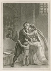 Louis XVI of France Taking Leave of His Family, 1793