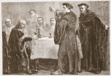 Luther challenging Carlstadt to write against him