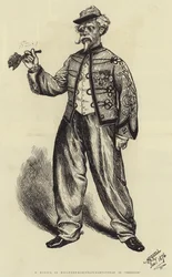 M Marius as Roland-de-Roncevaux-Ramponneau in Nemesis