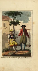 Man and Woman of Hamburg, Germany