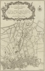 Map of Islington, Clerkenwell, Holborn and Finsbury