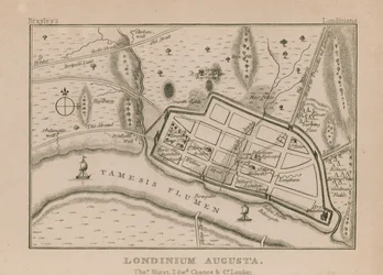 Map of Roman London