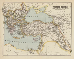 Map of the Ottoman Empire