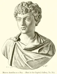 Marcus Aurelius as a Boy (Bust in the Capitol, Gallery, No. 70)