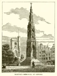 Martyrs Memorial at Oxford