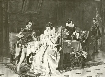 Mary Stuart and Rizzio