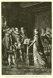 Mary Stuart Protests Her Innocence of the Crimes Laid to Her Charge