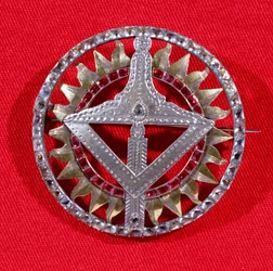 Masonic badge or jewel worn by members of the Grand Lodge