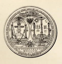 Masonic seal, 1802, from 