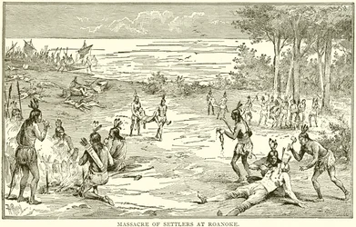 Massacre of Settlers at Roanoke