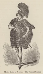 Master Betty as Norval, the Young Douglas